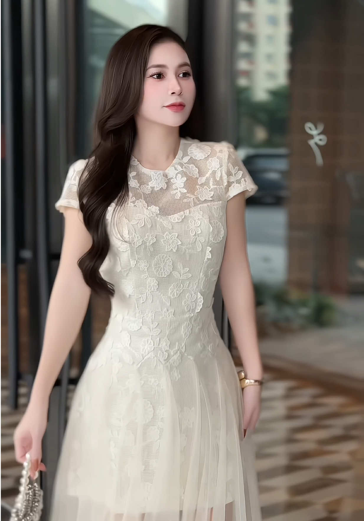 Thời gian ơi hãy đứng lại 🥰 #xuhuong #lyna_vaythietke #vaydep 