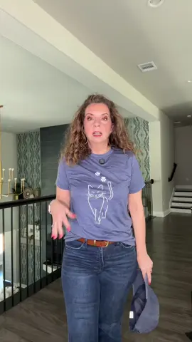 The softest, cutest cat t shirt yet! Did I need it? Probably not. Did I have to buy it? Yes, yes I did. #cattshirt #womenstshirts #catstuff #tiktokmademebuyit 