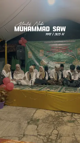 Maulid Nabi 9 Rabiul Awal 1447 Hijriah Di Kp.Cibitung 2#maulidnabi #fyp #kkn #kkndesaponggang #serangpanjang 