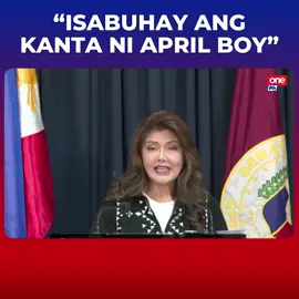 “ISABUHAY ANG KANTA NI APRIL BOY” Biniro ni Sen. #ImeeMarcos si Acting Ombudsman Dante Vargas gamit ang kanta ni April Boy Regino na “Di Ko Kayang Tanggapin.”  Ayon kay Sen. Marcos, kung may dumating na suhol kaugnay ng umano’y planong pagluklok kay Justice Sec. #CrispinRemulla bilang Ombudsman, dapat itaas ang kamay at sabihing “Di ko kayang tanggapin.” #oneph #newsph #SocialNewsPH