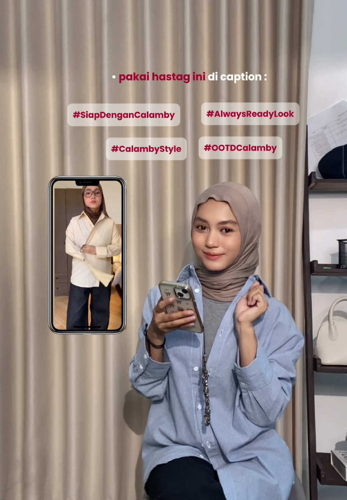 cek medsos kita buat lihat deta info lengkapnya!! SAVE THE DATE! jangan sampai ketinggalan karena gampang banget caranya 👀 #SiapDenganCalamby #AlwaysReadyLook #CalambyStyle #ootdcalamby #inspooutfit 