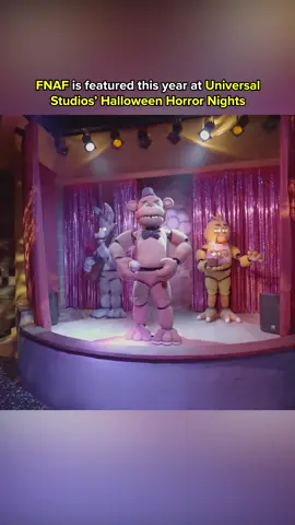Is making FNAF real a good idea? #fnaf #fivenightsatfreddys #biteof87 #fnafmovie #hhn #halloweenhorrornights #horror #scary #eerie #uncanny #walkthrough #universal #universalstudios #fnafhhn