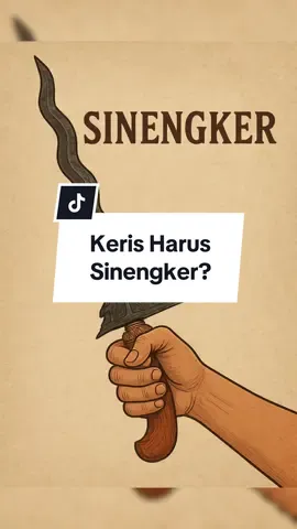 Apaka keris harus sinengker, alias tersembunyi, rahasia, atau tidak boleh dilihat atau dipamerkan? Atau tidak sinengker untuk edukasi, dan lain sebagainya? #keris #pusaka #sinengker #budaya #kebudayaan 