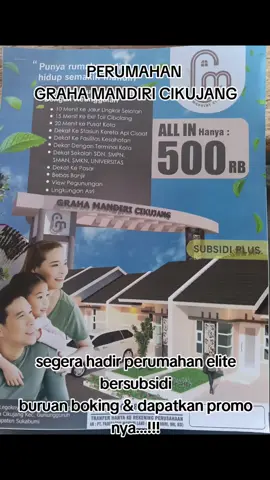 GRAHA MANDIRI CIKUJANG rumah elit bersubsidi #fyp #huniansukabumi #perumahansukabumi #propertysukabumi #huniannyaman 