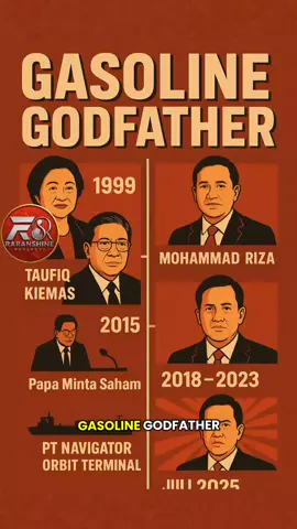 “Gasoline Godfather: Dari Panggung Minyak ke Bayang-Bayang Kekuasaan”. #rizachalid #gasolinegodfather #politik  #satire #raranshine 