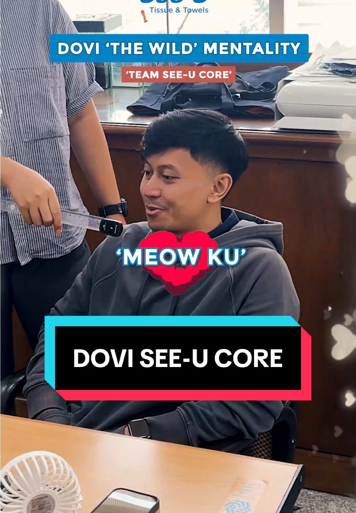 Replying to @estiyunho Lu komen begini malah jadi dibuatin editor kan core nya 🙂 #SeeUTissue #SeeUTeamTime #BawaSeeU #fyp 