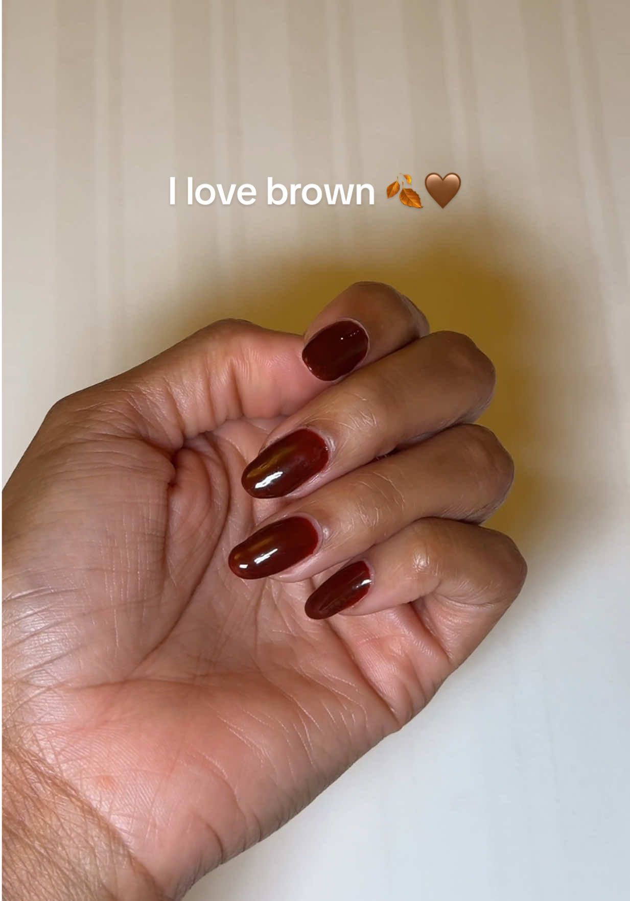 Brown is the new black. #nailscheck #nailstiktok #browngirl 