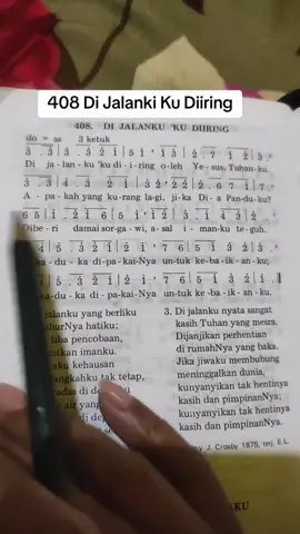 Di Jalanku Ku Diiring #dijalankukudiiring #lagukidungjemaat #lagurohani #fypシ゚viral🖤tiktok #fypage 