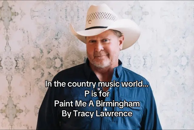 P is for Paint Me A Birmingham by Tracy Lawrence….DUH!  #90scountry #birminghamalabama #huntsvillealabama #fyp #countrymusic 