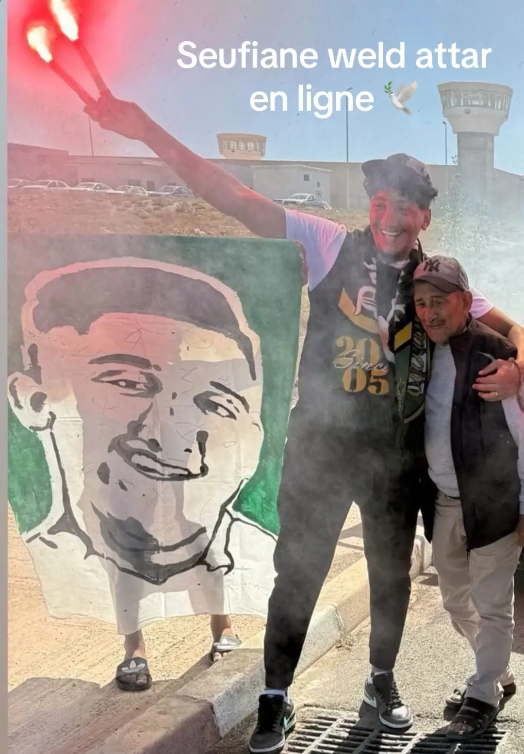 Weld Attar Soufiane en ligne🕊️ #greenboys2005 #rcaofficiel #الحرية 