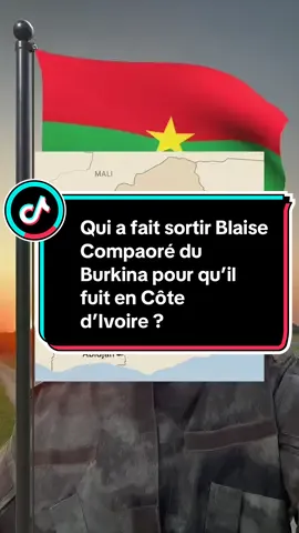 Qui a fait sortir Blaise Compaoré du Burkina pour qu’il fuit en Côte d’Ivoire ? Octobre 2014. Le Burkina Faso bascule. Des foules immenses envahissent Ouagadougou, exigent la fin d’un règne de 27 ans. Blaise Compaoré, acculé, fuit son palais. Mais la question demeure : comment est-il parvenu à rejoindre la Côte d’Ivoire ? La réponse tient en une exfiltration orchestrée au plus haut niveau.  #BurkinaFaso #AES #Mali #Souveraineté #FranceAfrique