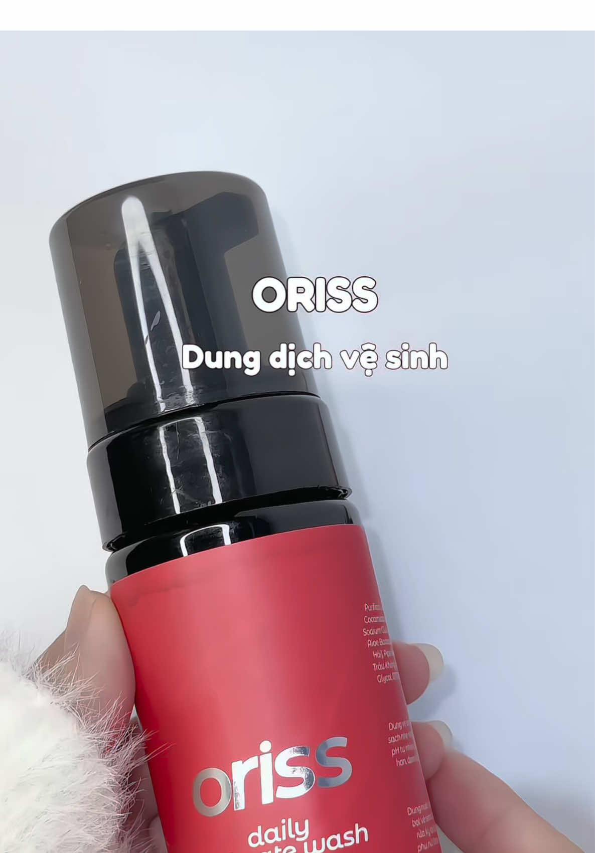 Em này thơm lém luônn á 🫶🏻🎀#dungdichvesinh #oriss #reviewlamdep #xuhuongtiktok #foryou 