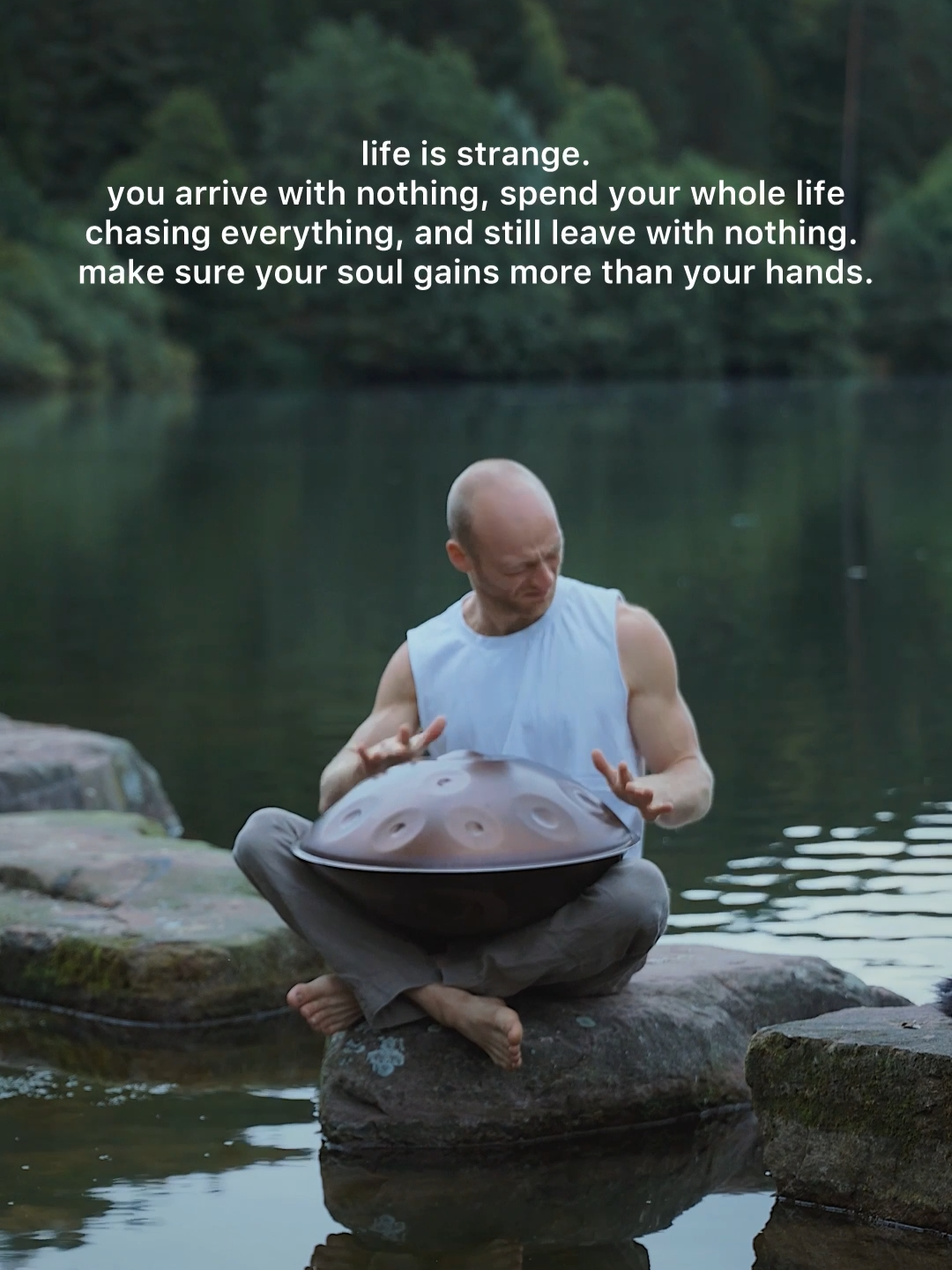 What truly stays with us are not the things we collect, but the moments we live, the love we give, and the peace we cultivate inside. The joy of connection, the beauty of stillness, and the growth we find in challenges become treasures that no one can take away. So instead of chasing endlessly, pause and breathe. Notice the simple gifts around you. Choose experiences that nourish your heart, create memories that light you up, and share kindness that leaves a mark. In the end, it’s the soul that carries the richest harvest. I know it’s easier said then done. Personally I am just closing a very difficult chapter. After months on tour, holding it all together as a full-time parent, life is now sending support our way - a nanny who will be by our side at home and on the road. It feels like a deep lesson in surrender was learned. Trusting that it’s all meant to be and that the weight is only as heavy as we’re able to carry it. Grateful for this life and more than ever grateful for all the experiences along the road. Played on my D Aegean 18 made by Ayasa Instruments Text in video by: Tylerwayneglass #handpan #maltemarten