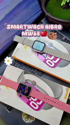 Smartwatch Aibro Mw68, Tersedia beberapa variant warna dan fitur yang unggul #smartwatch #aibro #aibromw68 #fyp #indonesia 