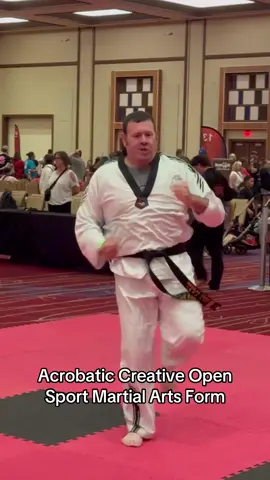 Acrobatic Creative Open Sport Martial Arts Form Performance #martialarts #amerikick #taekwondo #ouss