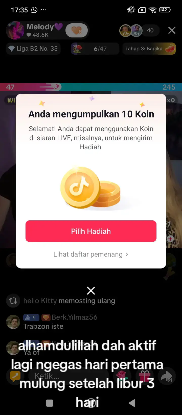 hari pertama setelah libur 3 hari, gabut gak mulung