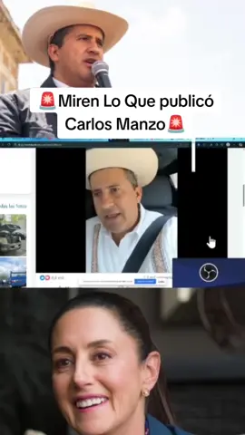 🚨Miren Lo Que publicó Carlos Manzo🚨 #breakingnews #claudiasheimbaum #unidaddeinteligenciaciudadana #carlosmanzo #mencho 