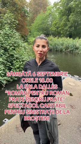 🌟 Român pentru Român, Frate pentru Frate 🌟 Spectacolul „Român pentru Român, Frate pentru Frate” este un eveniment emoționant și elocvent despre responsabilitate civică și fraternitate. Nu doar o reprezentație artistică, ci și o manifestare a compasiunii colective și a angajamentului față de cei aflați în situații disperate. Într-o lume în care individualismul pare să triumfe, acest spectacol caritabil de la Sala Dalles, sâmbătă 6 septembrie, ora 18:00, ne reamintește de una dintre cele mai profunde valori ale identității românești: solidaritatea. Nu este doar un eveniment artistic, ci o adevărată lecție de fraternitate și compasiune. Artiști și actori de suflet își oferă talentul pentru a sprijini familiile greu încercate din Broșteni, Suceava, lovite de inundații. A participa la acest spectacol înseamnă mai mult decât a fi spectator — înseamnă a deveni parte dintr-un act de iubire concretă, a arăta că binele se face împreună și că între români există o legătură mai puternică decât orice necaz. 📖 Așa cum spune Scriptura: „Purtați-vă sarcinile unii altora și veți împlini astfel legea lui Hristos” (Galateni 6:2). Fiecare donație, fiecare loc ocupat în sală, fiecare inimă prezentă va fi o mărturie că România nu și-a pierdut sufletul, că frăția și dragostea creștină rămân valori vii. Pentru alte detalii sau rezervări, organizatorii oferă posibilitatea de contact prin WhatsApp: 0722 502 751 și 0790 881 011. #brosteni #spectacol #caritabil #saladalles #romanpentruroman @Radio Patriot @✨ AndreEA ✨ @outsidethebox @Alexandru Stan @danpuric 
