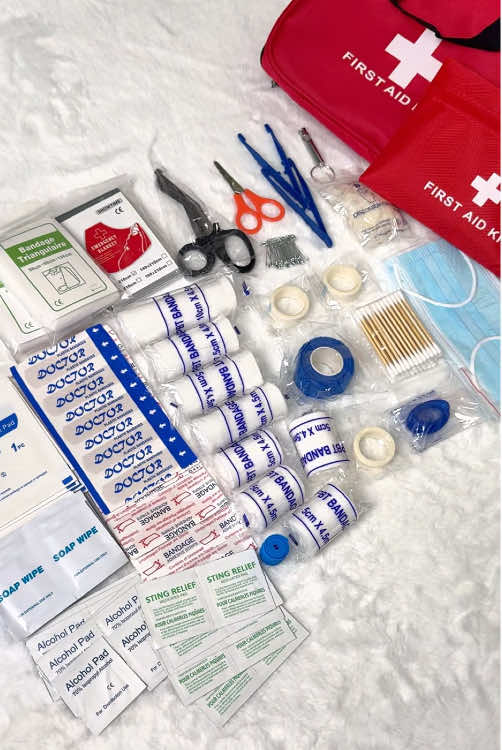 I'm so grateful for this kit, my friend could have bled out without this #firstaidkit #emergencykit #survivaltools #outdoorsupplies #hikingaccessories #musthave #camping #hunting #tiktokmademebuyit #spotlightfinds 