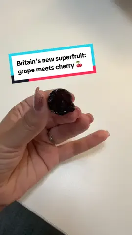 Boombites are described as grape outside, red berry inside - have you tried them? 🍒 #boombites #superfood 