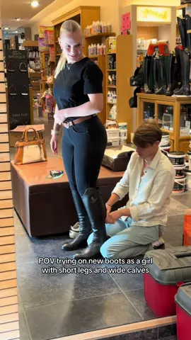 Either too high or too tight 😭 Pls tell me anyone relates #ridingboots #equestrianlife #relatable #showjumping #horseriding 