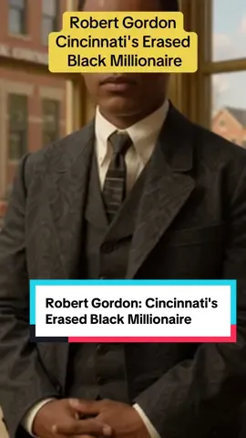 Robert Gordon: Cincinnati's Erased Black Millionaire. Robert Gordon, one of America’s first Black millionaires and a towering figure in Cincinnati’s hidden history. #BlackExcellence #HiddenHistory #ErasedNoMore #BlackMillionaire #cincinnati 
