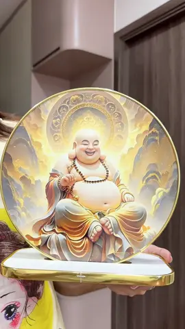 Khung tranh phật Di Lặc tráng gương #xuhuong #khungtranhphat #tranhphatgiao #tranhtrangguong #tranhphattrangguong 