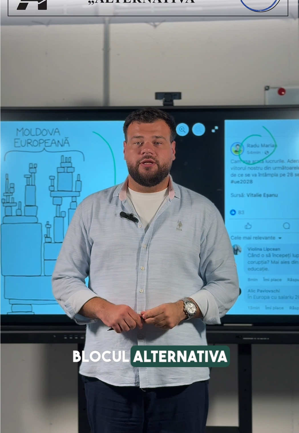 PAS fuge de prezent și mută întreaga campanie pe promisiunea unui viitor european luminos, ca să ascundă faptul că nu au reușit să ofere rezultate concrete în patru ani de guvernare absolută. Tactica lor e să manipuleze și să inducă ideea falsă că moldovenii nu ar avea altă opțiune: ori Europa (adică ei), ori „întoarcerea în trecut” (adică toți restul). Blocul Alternativa vine cu o altă abordare – echilibru, competență și fapte demonstrate. Noi arătăm prin acțiuni că se poate guverna mai bine chiar acum, aici, acasă, nu doar într-un viitor îndepărtat plin de promisiuni. Pe 28 septembrie, alegeți o echipă care nu se teme de realitatea de azi și care are soluții pentru prezent, dar și pentru viitor. Europa nu se construiește doar în Bruxelles – Europa se construiește în Moldova, prin deciziile de zi cu zi. Dați-ne votul de încredere și vă vom demonstra că schimbarea este posibilă.