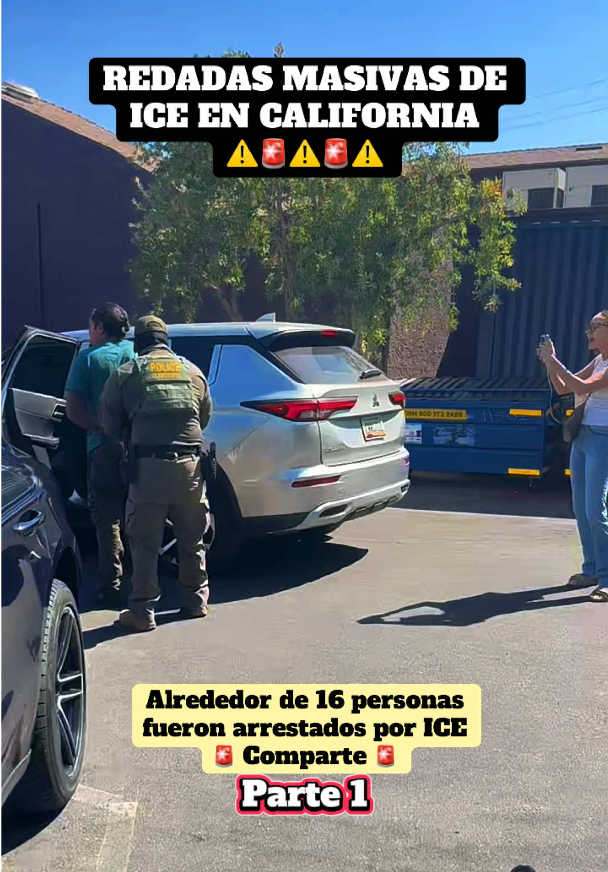 REDADAS MASIVAS DE ICE EN LOS ÁNGELES CALIFORNIA COMPARTE #migracion #redadas #ice #california #borderpatrol 