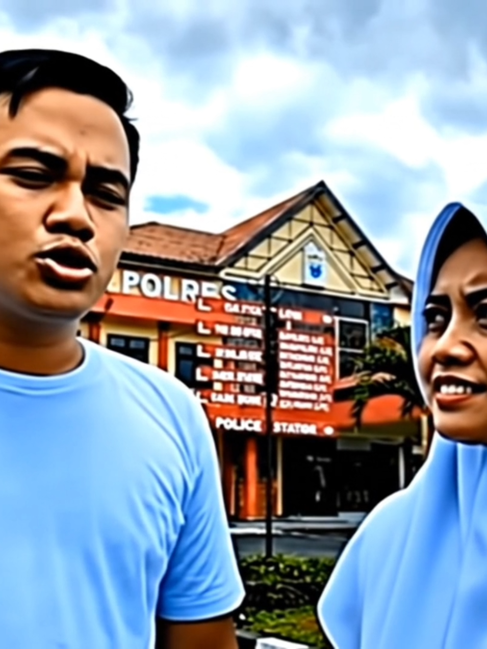 suatu hari di Kantor Polisi.... #kantorpolisi #advokat #pengacara #maschan 