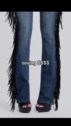 Et hop 100€ d’économisés🥸#custom #fashiontiktok #secondemain #fringe 