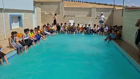 من ضمن المخيم الشبابي الخامس لطلاب الحلقات القرآنية. #تركيا #عنتاب #سباحة🏊‍♂️ #القرآن_الكريم #حلب_سوريا 