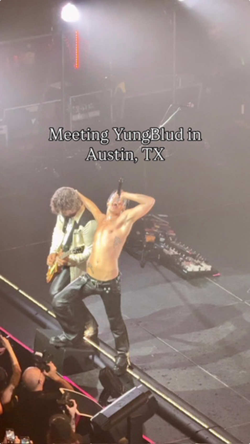 Traveled to ATX to meet @yungblud this past weekend!  Spoiler - we didn’t get to meet him although I swear he looked me in the eye 🥴 Highlights of the day  🎸 brunch at Cafe no sè  🎸 matching “the funeral” tattoos at Southside Tattoo  🎸 just missing Yung Blud at @Waterloo Records  🎸 watching Sawyer Hill open the show!  🎸 YungBlud perform at @ACL Live  Next time I’m getting the floor seats, no matter what!  • • • #acllive #yungblud #meetandgreet #atx #austinmusic #cafenosè #southsidetattoo #concertday #bestiedate
