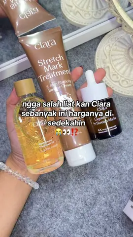 Kmren aku CO 250rban woi sekarang kenpa harga terjun bebas gini😭🫵🏻#ciara #stretchmarks #ciaraindonesia #fyp #foryou 