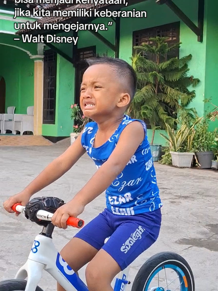 Terus ber_latih #pushbike #pushbikeindonesia #ezar148 #sepedabalance 
