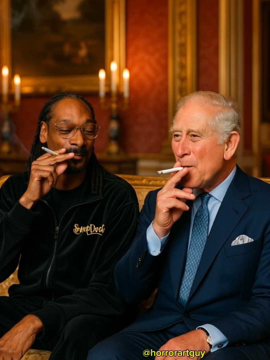 Snoop Dogg And King Charles Meet #snoopdogg #kingcharles 