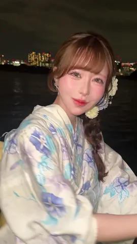 浴衣暑すぎた😂#浴衣 