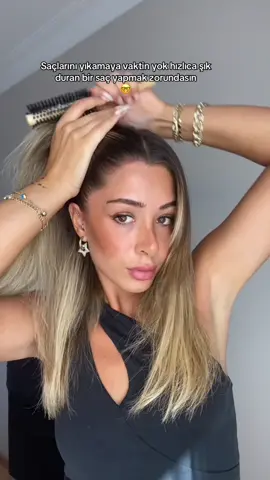 En beğendiğim model 💗  #hairtutorial #hair #saçmodelleri #hairstyle #slickhairtutorial 
