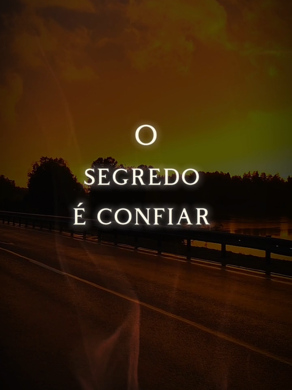 O segredo é confiar em Deus! #palavra #motivacional #palavradedeus 