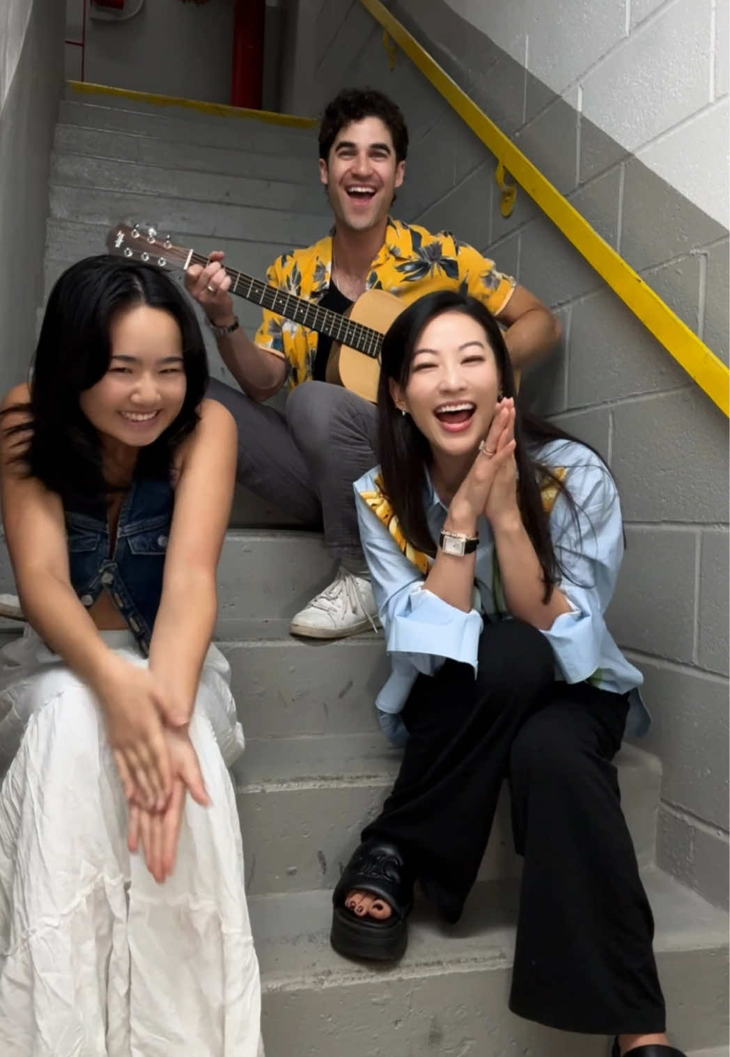 MHE + KPDH = ✨GOLDEN✨@Darren Criss @shel @Kpop Demon Hunters Netflix @maybehappyendingbway 