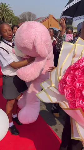 ME AND PEANUTS MD PROPSAL🥺💕GOT HER FAVORITE COLOR ON THE TEDDY BEAR THIS TIME 🥺💕#loverboy #couplegoals #trendingvideo #fyp #mdproposal @Thando🥹 