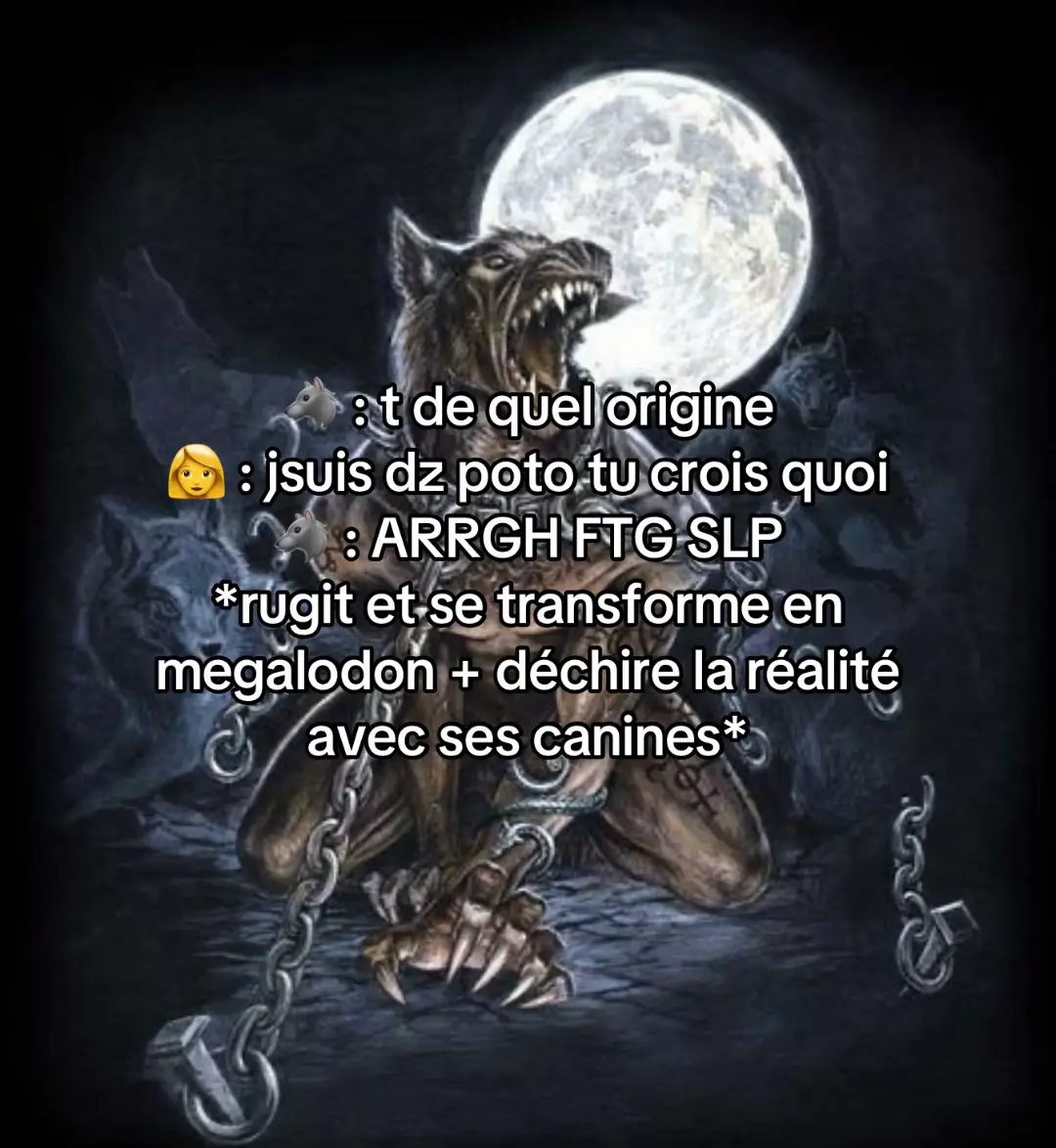 #canines #dalle #megalodon #mécréants #loupgarou 