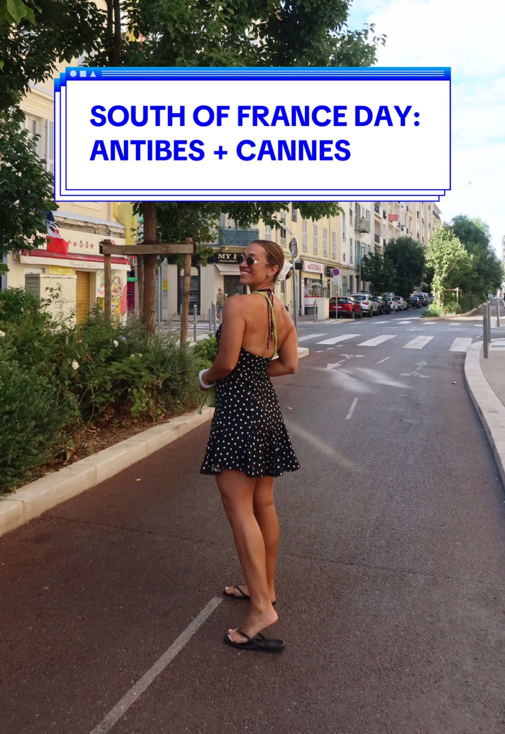 South of france day 3! Home base in Nice and taking day trips to Antibes + Cannes make for the perfect combo of exploring and shopping 🇫🇷🥖 SAVE FOR EURO SUMMER INSPO! #southoffrance #antibes #cannes #francetravel #eurosummer 