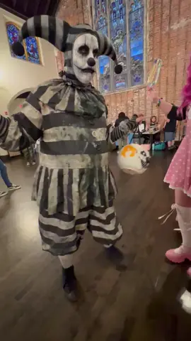 cutting a rug with @ruggles at Clownfest #clownfest