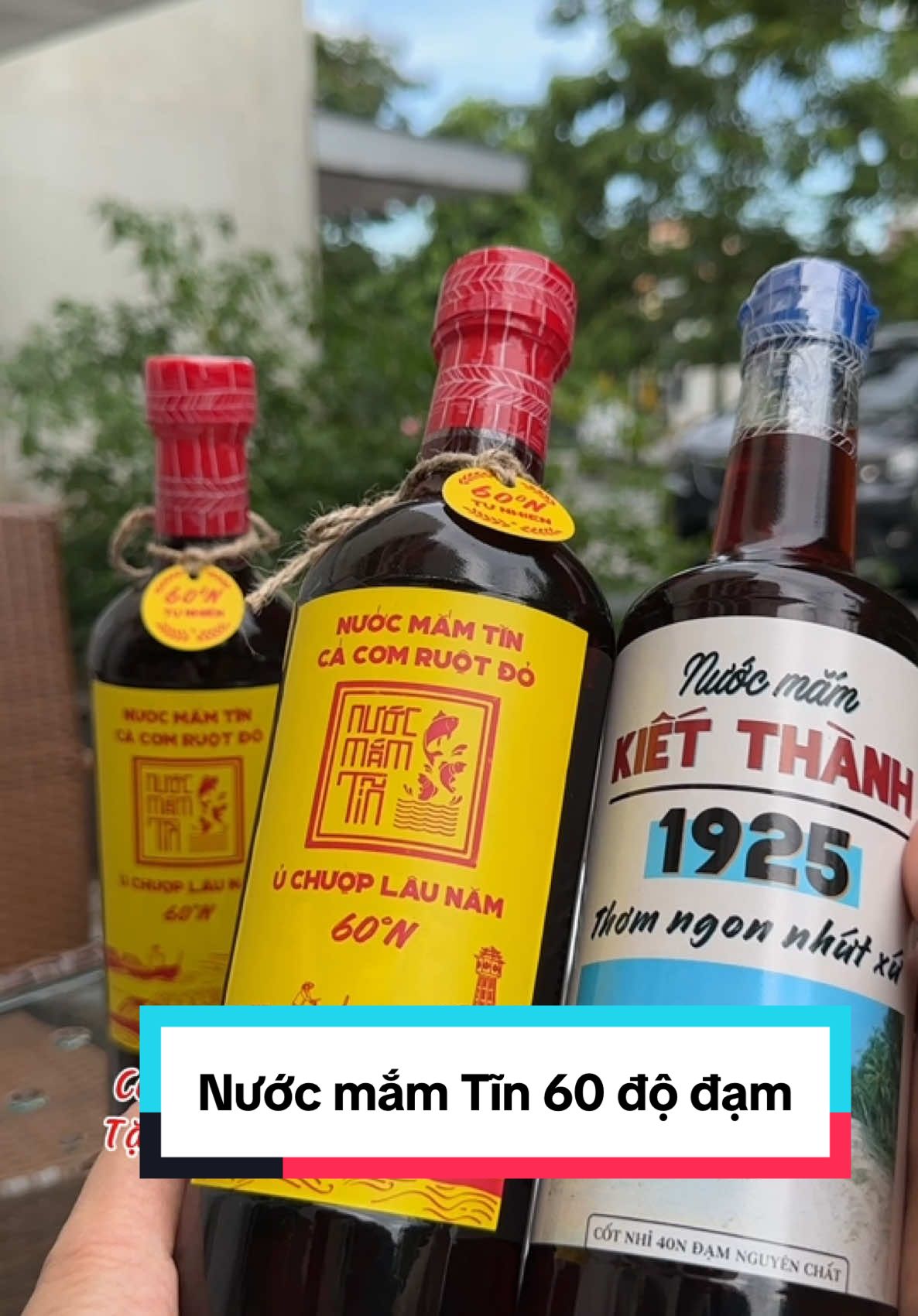 Combo 2 chai nước mắm Tĩn cá cơm ruột đỏ 60 độ đạm,  loại 500ml-chai thuỷ tinh đang có giá ưu đãi và được Tặng thêm 1 chai nước mắm Kiết Thành 40 độ đạm, loại 500ml-chai thuỷ tinh #phuongmiu6888 #tiktokshop #nuocmam #nuocmamtruyenthong #nuocmamlangchaixua #nuocmamcacom #nuocmamngon#nuocmamtin #nuocmamtinlangchaixua 