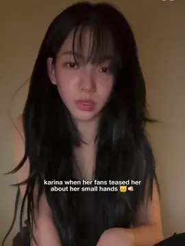 winter alis karina tangan 😭😭 #karina #karinaaespa #aespa #f4u 