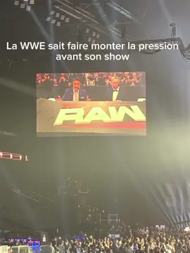 Incroyable raw hier soir #RAW #WWE #paris #fyp #pourtoii 
