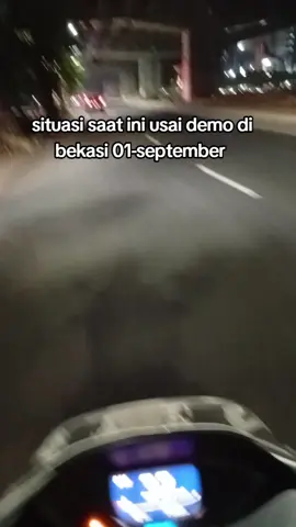 Usai kondisi setelah demo di bekasi kalimalang 01-september  #info #demokrasi #01september2025 
