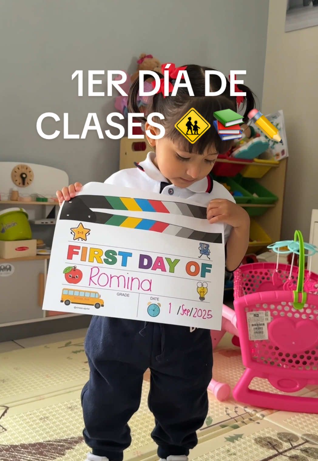 Ayer fue un día lleno de mil emociones para ambas y ahora nuestra rutina cambió y se ve así. Cómo es que llego tan rápido este día??🥹🫶🏼 Cuéntenos cómo les fue a ustedes este día??✏️📚 #mamasoltera #toddler #backtoschool #primerdiadeclases #maternal 