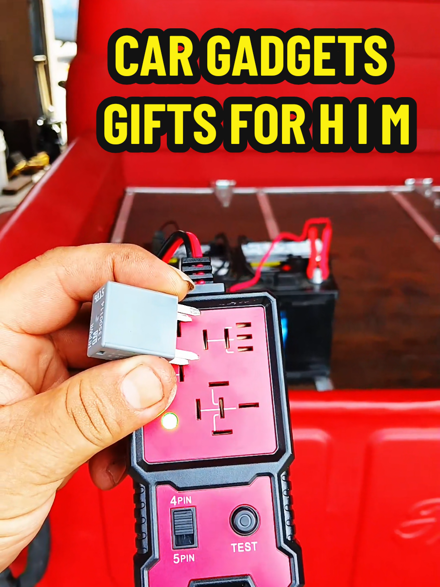 #creatorsearchinsights HELP ME REACH 50K VIEWS FAM I'M ENTERED INTO #tiktokautocampaign 🙏  #cargadgets #carmaintenance   #cartok   Automotive technician, mechanics, do it yourselfers, mobile mechanics and dads around the world are grabbing up these vehicle relay testers on sale now. I promise you he DOES NOT HAVE THIS... add to your cart friends.  I appreciate your support.  Relay tester Product info... User-Friendly Interface: Simplified design makes it easy for beginners to understand and operate without extensive training Diagnostic Precision: Provides accurate and reliable testing results to identify faulty or underperforming relays efficiently Durable Construction: Designed to withstand regular use in a workshop, ensuring longevity and consistent performance Portable Design: Lightweight and compact, perfect for on-the-go diagnostics and quick checks Compatibility: Supports both 12V car relays for versatile use with a wide range of vehicles Ease of Use: Easy to operate, making it an ideal tool for quick and accurate diagnostics. Automotive Relay Tester Tool for Cars, 12V Car Relay Testing Equipment, Diagnostic & Test Tools for Auto Repair & Maintenance • Car Relay Tester Tool • Reliable 12V Relay Tester Tool  